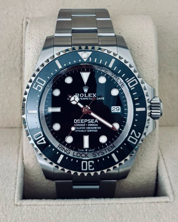 2025 Rolex Sea-Dweller Deepsea 44MM Black Dial Oyster Bracelet (136660)