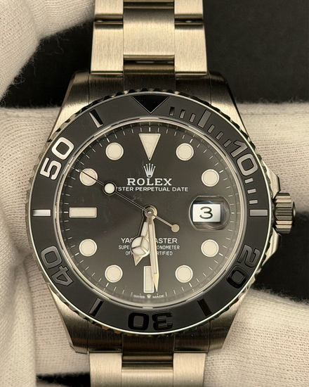 2026 Rolex Yacht-Master 42MM Black Dial Titanium Oyster Bracelet (226627)