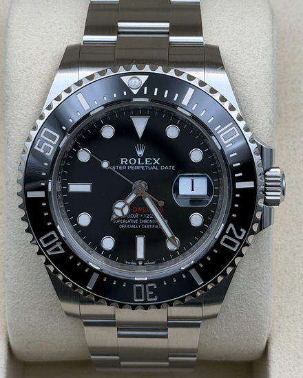 2026 Rolex Sea-Dweller "Red" 43MM Black Dial Oyster Bracelet (126600)