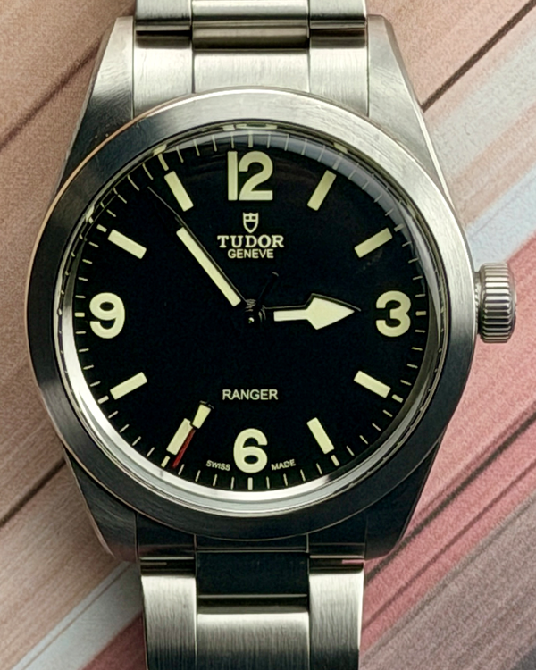 Tudor Ranger 39MM Black Dial Steel Bracelet (79950)
