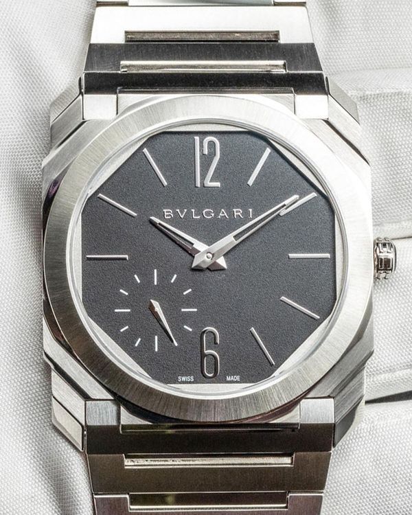 2026 Bvlgari Octo Finissimo 40MM Black Dial Steel Bracelet (103297)