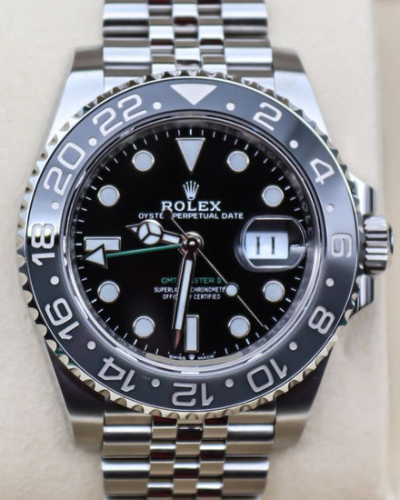 2024 Rolex GMT-Master II "Bruce Wayne" 40MM Black Dial Jubilee Bracelet (126710GRNR)