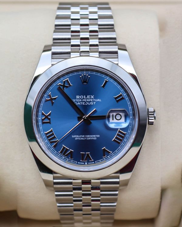 2026 Rolex Datejust 41MM Blue Dial Jubilee Bracelet (126300)