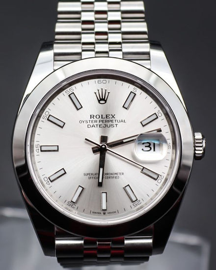 2026 Rolex Datejust 41MM Silver Dial Jubilee Bracelet (126300)