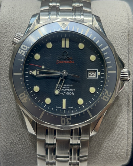 Omega Seamaster Diver 300M 41MM Blue Dial Steel Bracelet (2220.80.00)