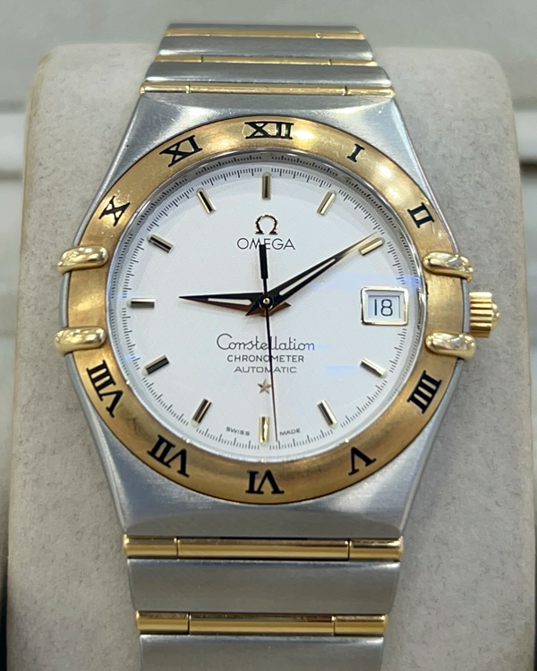 1999 Omega Constellation 36MM Silver Dial Two-Tone Bracelet (1202.30.00)