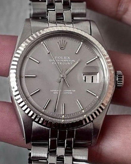 Rolex Datejust 36MM Grey "Ghost" Dial Jubilee Bracelet (1601)