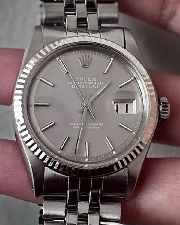 Rolex Datejust 36MM Grey "Ghost" Dial Jubilee Bracelet (1601)