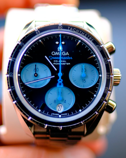 Omega Speedmaster "Orbis" S.E. 38MM Blue Dial Steel Bracelet (324.30.38.50.03.002)