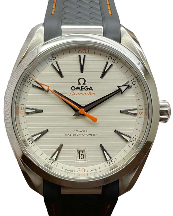 2018 Omega Seamaster Aqua Terra 150M 41MM Silver Dial Rubber Strap (220.12.41.21.02.002)
