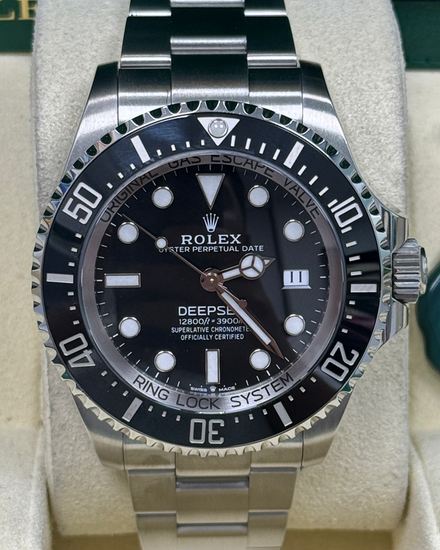 2025 Rolex Sea-Dweller Deepsea 44MM Black Dial Oyster Bracelet (136660)