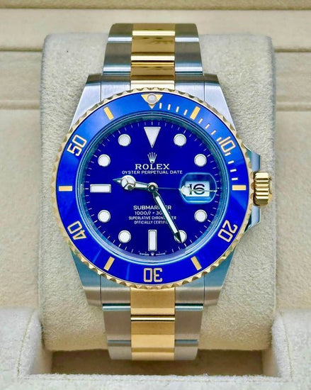2025 Rolex Submariner Date "Bluesy" 41MM Blue Dial Two-Tone Oyster Bracelet (126613LB)