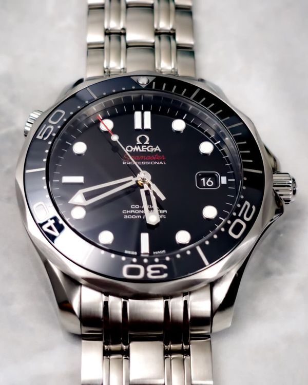 2020 Omega Seamaster Diver 300M 41MM Black Dial Steel Bracelet (212.30.41.20.01.003)