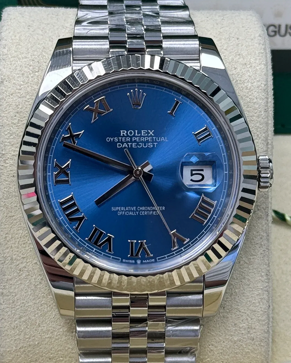 2024 Rolex Datejust 41MM Blue Dial Jubilee Bracelet (126334)