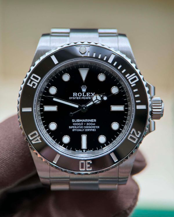 2022 Rolex Submariner No-Date 41MM Black Dial Oyster Bracelet (124060)