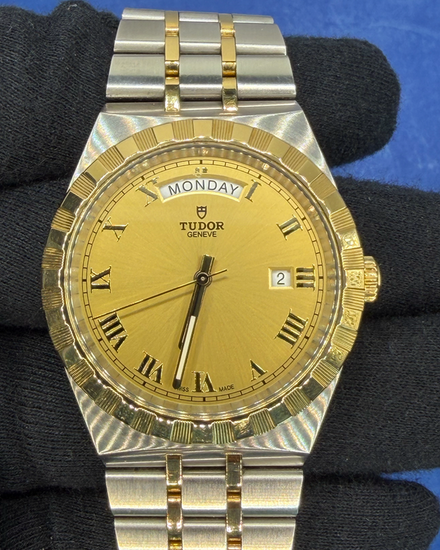 2023 Tudor Royal 41MM Champagne Dial Two-Tone Bracelet (28603)
