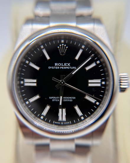 2025 Rolex Oyster Perpetual 41MM Black Dial Oyster Bracelet (134300)