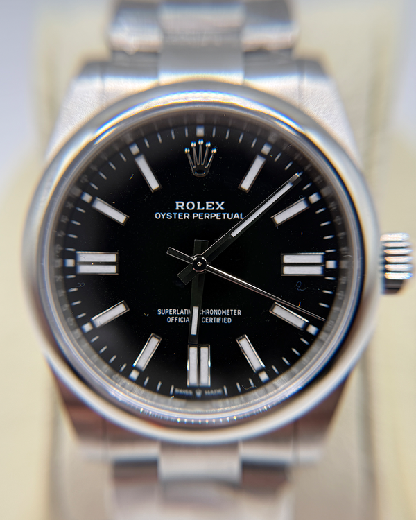 2025 Rolex Oyster Perpetual 41MM Black Dial Oyster Bracelet (134300)
