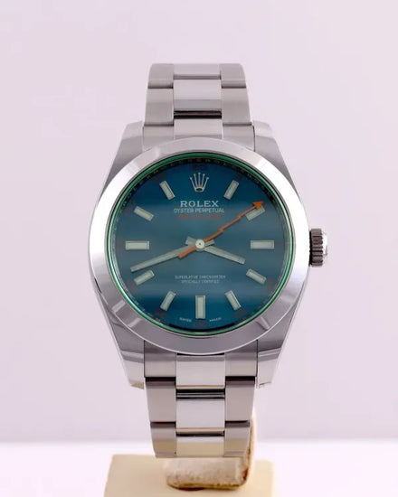 2022 Rolex Milgauss 40MM Blue Dial Oyster Bracelet (116400GV)