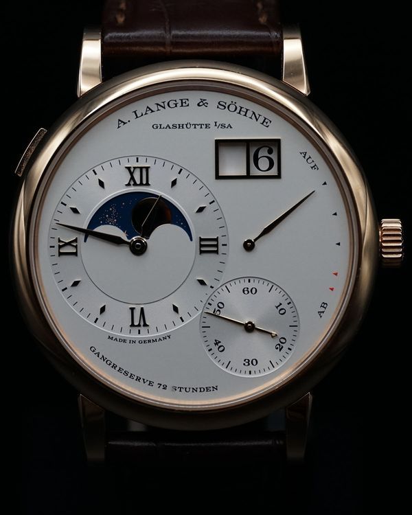 2022 A. Lange & Söhne Grand Lange 1 Moon Phase 41MM Silver Dial Leather Strap (139.032)