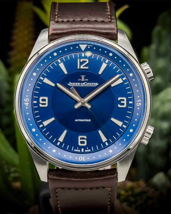 2022 Jaeger-LeCoultre Polaris 41MM Blue Dial Leather Strap (Q9008480)