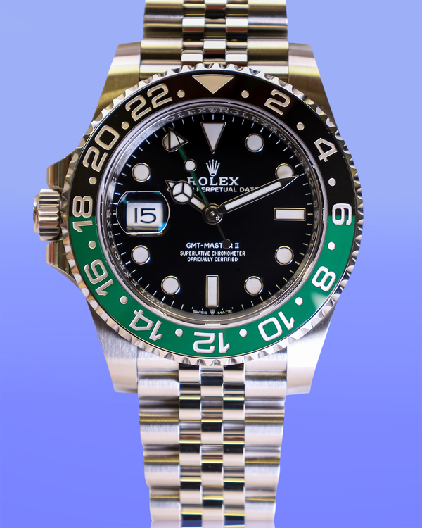 2026 Rolex GMT-Master II "Sprite" 40MM Black Dial Jubilee Bracelet (126720VTNR)