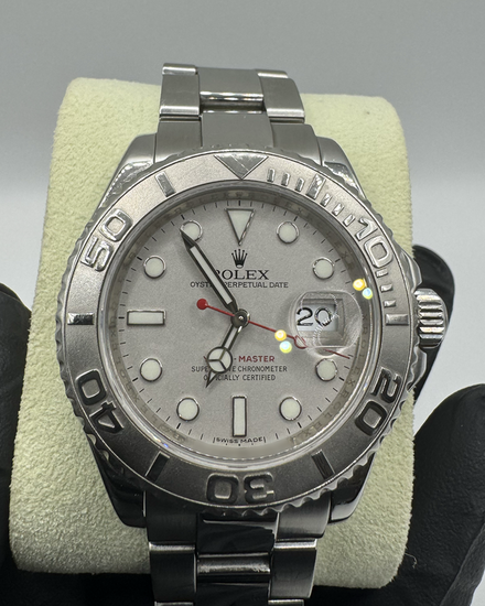 2008 Rolex Yacht-Master 40MM Silver Dial Oyster Bracelet (16622)