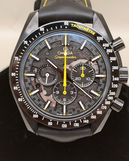 2018 Omega Speedmaster Dark Side of the Moon "Apollo 8" 44.25MM Black Dial Leather Strap (311.92.44.30.01.001)