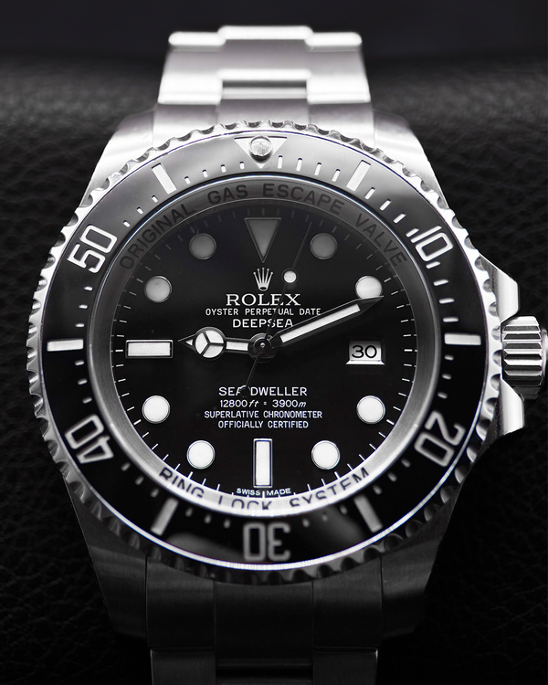 2008 Rolex Sea-Dweller Deepsea 44MM Black Dial Oyster Bracelet (116660)