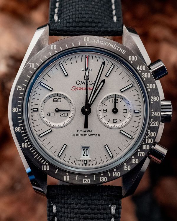 2021 Omega Speedmaster Dark Side of the Moon "Grey Side Of The Moon" 44.25MM Grey Dial Textile Strap (311.93.44.51.99.001)