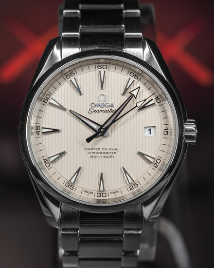 No Reserve - Omega Seamaster Aqua Terra 150M 41.5MM Silver Dial Steel Bracelet (231.10.42.21.02.003)