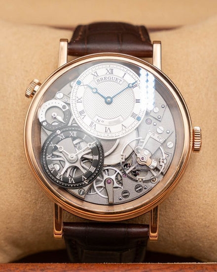 2024 Breguet Tradition GMT 40MM Skeleton Dial Leather Strap (7067BR/G1/9W6)