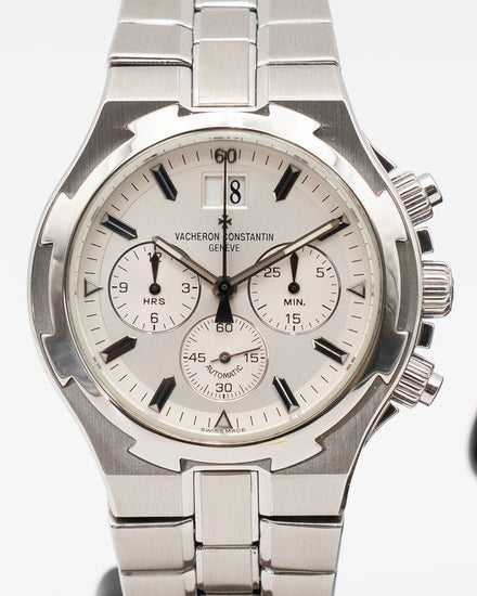 Vacheron Constantin Overseas Chronograph 40MM Silver Dial Steel Bracelet (49140/423A)
