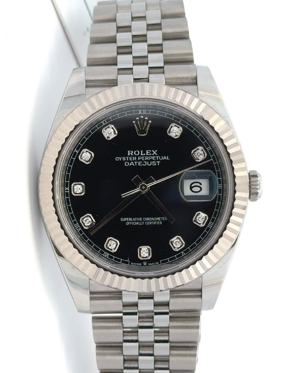 2022 Rolex Datejust 41MM Black Dial Jubilee Bracelet (126334)
