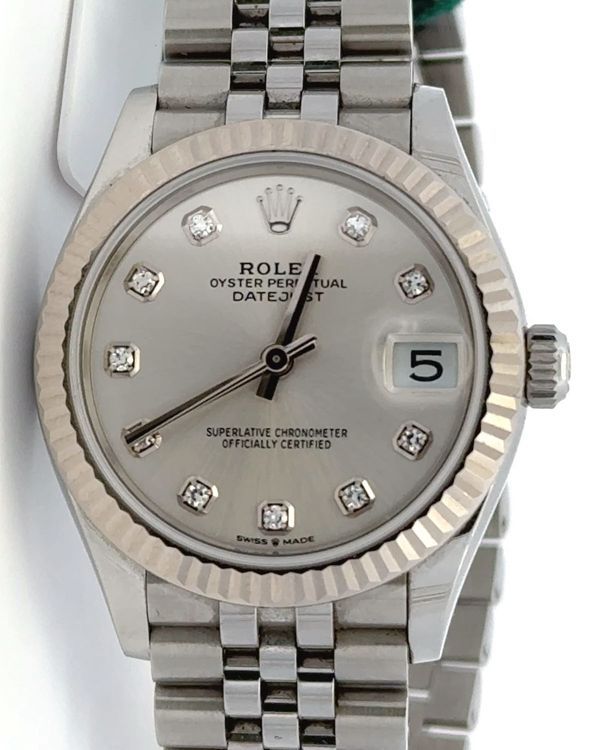 2023 Rolex Datejust 31MM Silver Dial Jubilee Bracelet (278274)