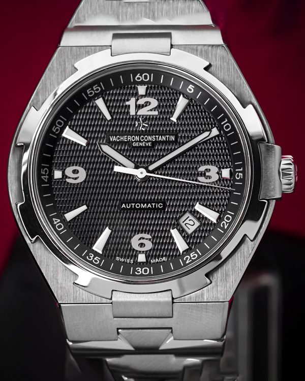 2011 Vacheron Constantin Overseas 42MM Black Dial Steel Bracelet (47040/B01A-9094)