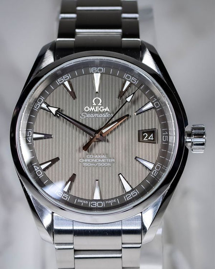 2021 Omega Seamaster Aqua Terra 150M 41.5MM Grey Dial Steel Bracelet (231.10.42.21.06.001)