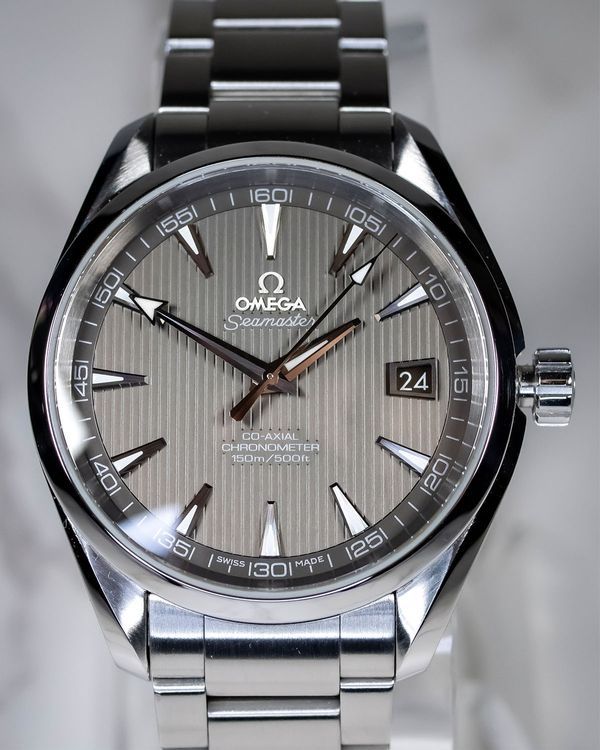 2021 Omega Seamaster Aqua Terra 150M 41.5MM Grey Dial Steel Bracelet (231.10.42.21.06.001)