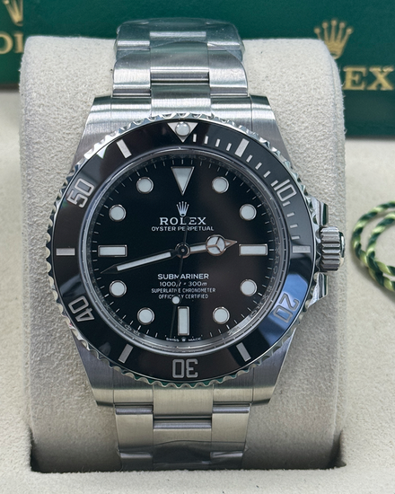 2023 Rolex Submariner No-Date 41MM Black Dial Oyster Bracelet (124060)