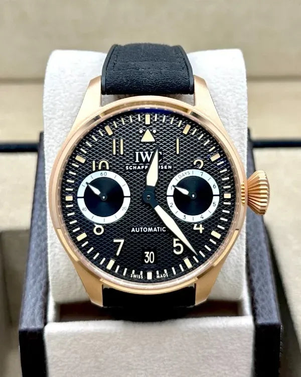 IWC Schaffhausen Pilot AMG G 63 S.E. 46.2MM Black Dial Rubber Strap (IW501201)