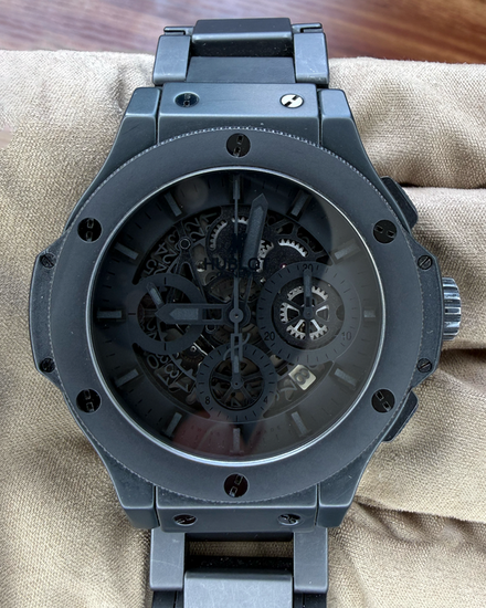 Hublot Big Bang Aero Bang L.E. 44MM Skeleton Dial Ceramic Bracelet (311.CI.1110.CI)