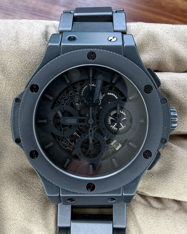 Hublot Big Bang Aero Bang L.E. 44MM Skeleton Dial Ceramic Bracelet (311.CI.1110.CI)