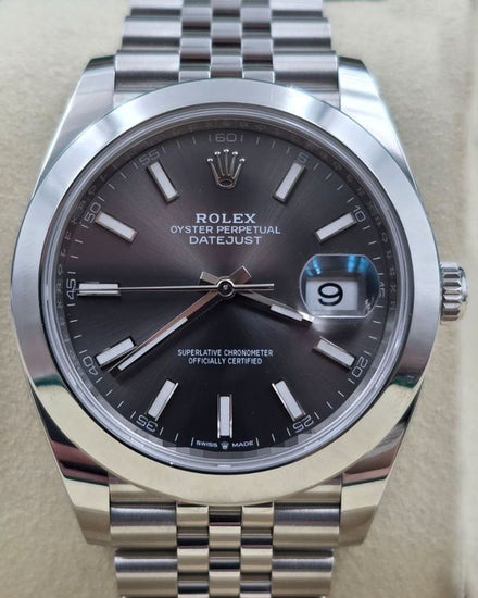2025 Rolex Datejust 41MM Slate Dial Jubilee Bracelet (126300)