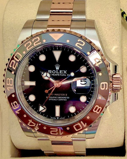 2026 Rolex GMT-Master II "Root Beer" 40MM Black Dial Two-Tone Oyster Bracelet (126711CHNR)