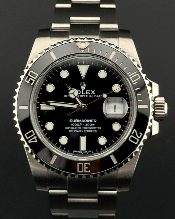 2020 Rolex Submariner Date 40MM Black Dial Oyster Bracelet (116610LN)