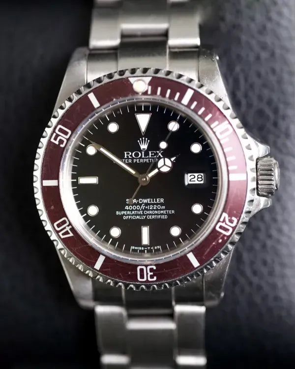 Rolex Sea-Dweller "Triple Six" 40MM Black Dial Oyster Bracelet (16660)