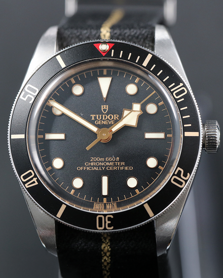 2023 Tudor Black Bay 58' 39MM Black Dial Textile Strap (79030N)
