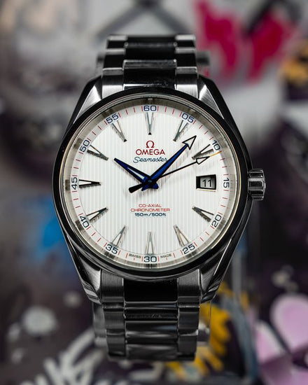 No Reserve - 2019 Omega Seamaster Aqua Terra "Captain's Watch" 41.5MM Silver Dial Steel Bracelet (231.10.42.21.02.002)