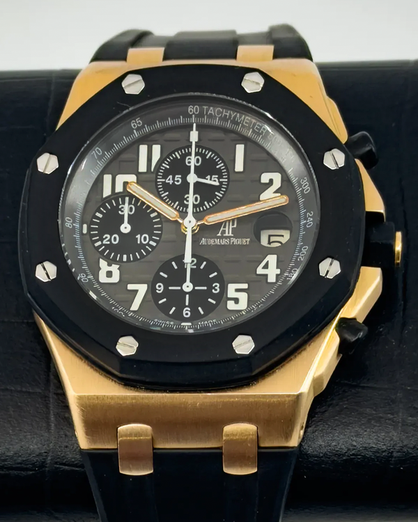 Audemars Piguet Royal Oak Offshore Chronograph 42MM Grey Dial Rubber Strap (25940OK.OO.D002CA.01)