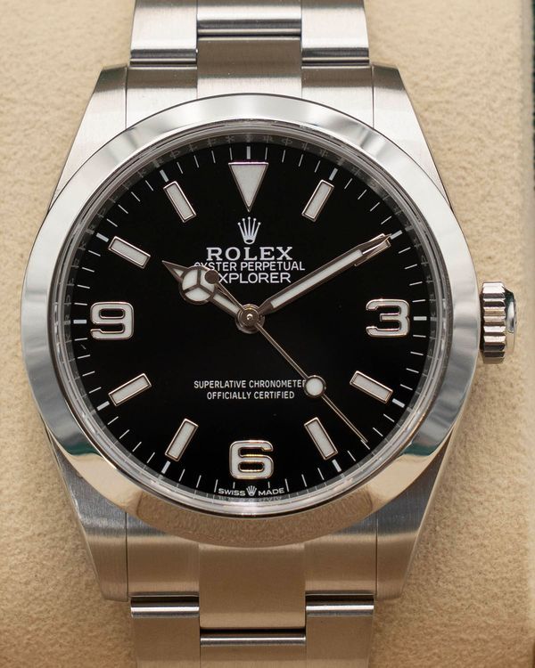 2023 Rolex Explorer 40MM Black Dial Oyster Bracelet (224270)